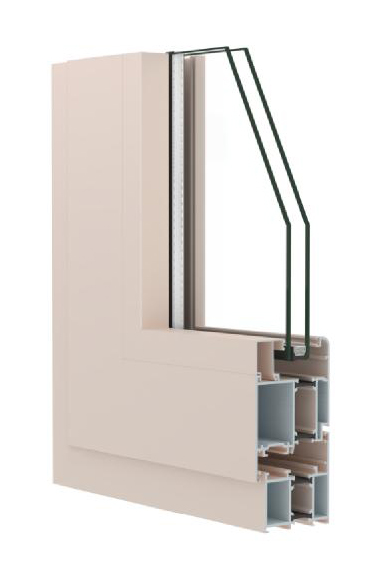 WY-A60GM Thermal Break Outward Open Casement Door