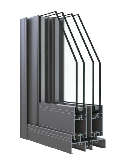 WY-GRJ90F Glue Injection Thermal Break Sliding Door